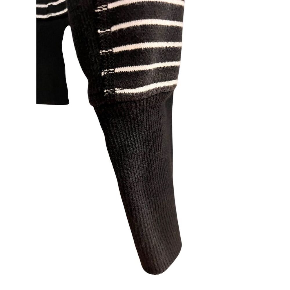 Lululemon Women's Scuba Hoodie Black White Stripe
Brisk Bloom Size 12 Full Zip - Picture 9 of 10